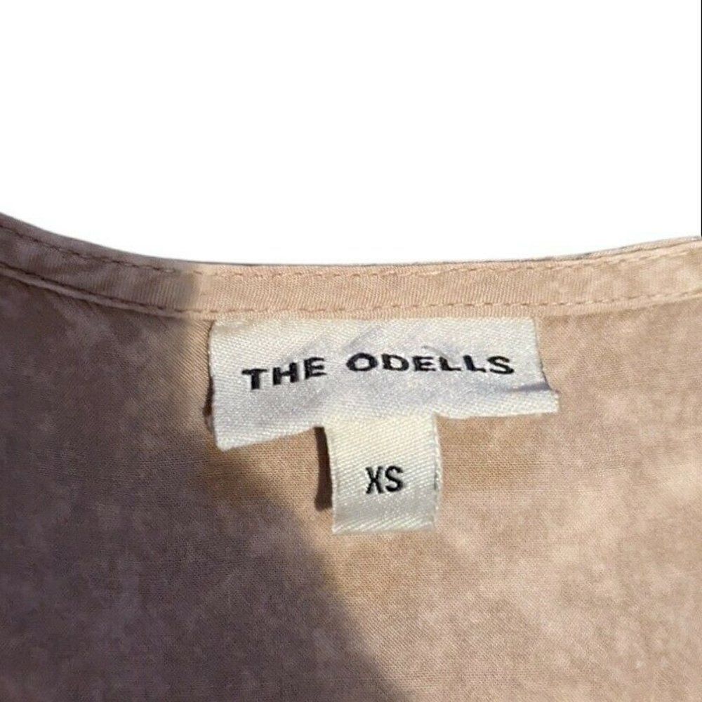 ‎The Odells Hi-Low Sleeveless Dress Pockets Beige Beach Lightweight Rayon XS - Picture 4 of 7